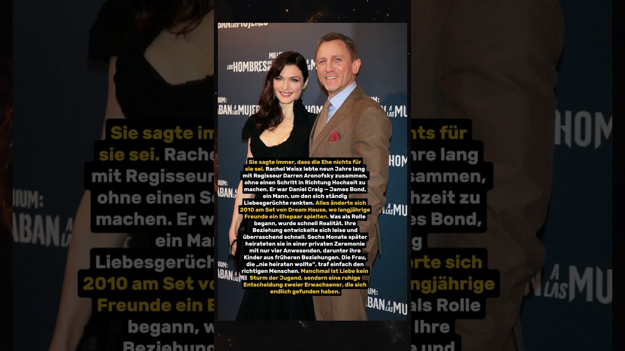 Die geheime Hochzeit von Daniel Craig