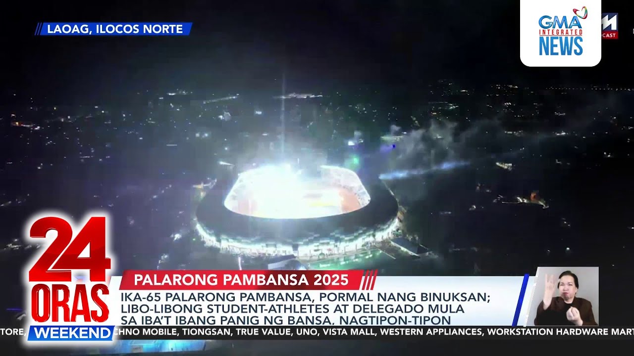 Ika-65 Palarong Pambansa, pormal nang binuksan; libo-libong student ...