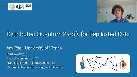 Brief Announcement: Distributed Quantum Proofs for Replicated Data