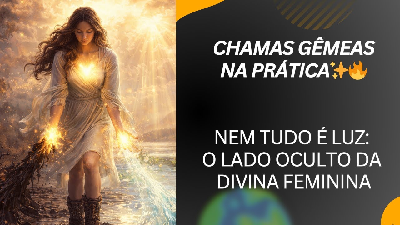 Chamas Gêmeas: A Sombra da Divina Feminina — O Processo que Ninguém te Conta | Ego, Cura e Renovação