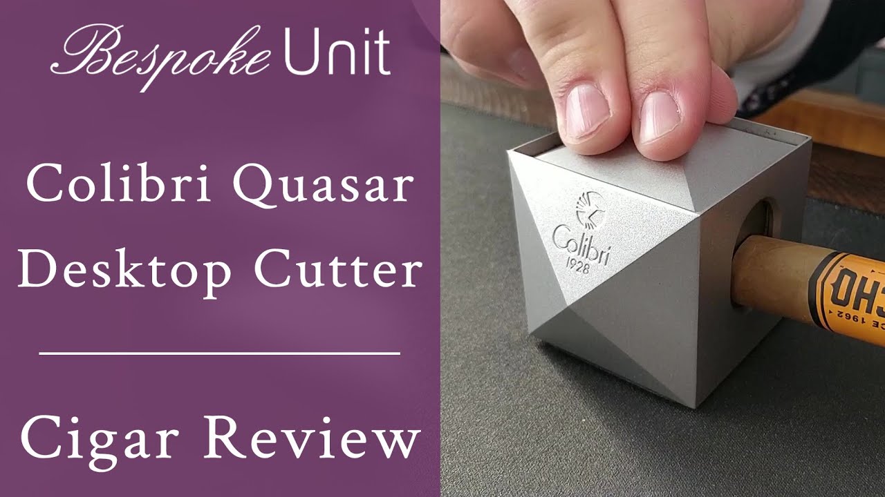 Colibri Quasar Desktop Cigar Cutter Review Perfect Cut, Every Time