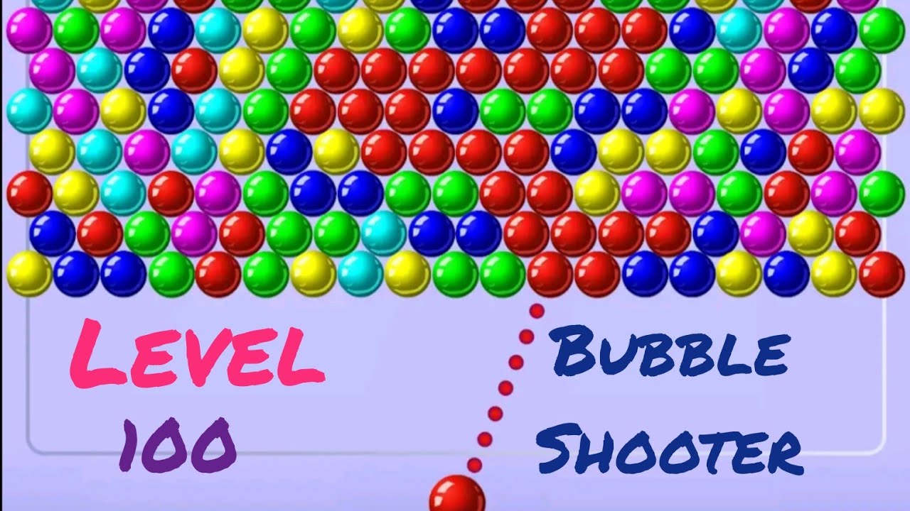 Bubble shooter gameplay | Bubble shooter game | Bubble shooter level 100 |