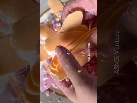 Soaps Plates Breaking ASMR | Satisfying ASMR #asmrsoap #soapcarving #asmr