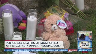 Police say deaths of woman, child at San Diego Padres game appear 'suspicious'