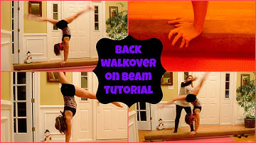 Back Walkover on Beam Tutorial