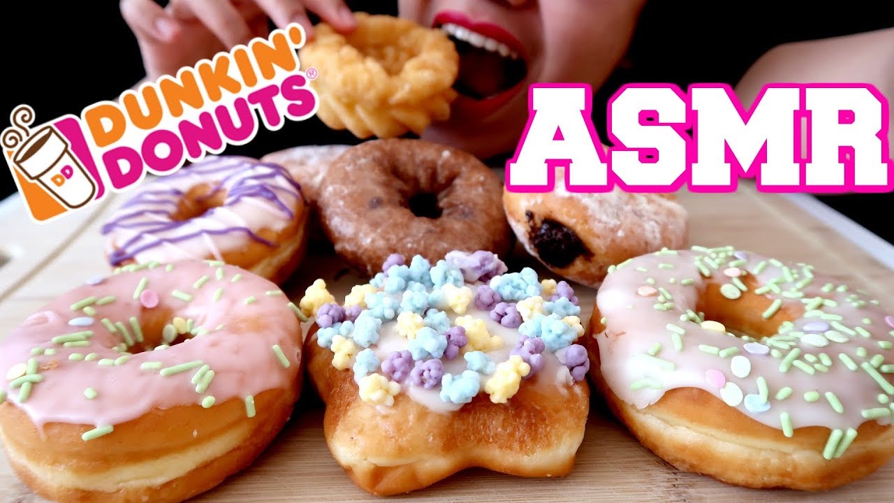 ASMR DUNKIN DONUTS MUKBANG SOFT EATING SOUNDS asmr-dunkin-donuts-mukbang-soft-eating-sounds