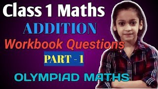 Addition |Maths for class 1| Olympiad Workbook Questions| IMO| IOM