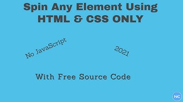 How To Make Spin Animation Using HTML & CSS||Np Codes ||2021