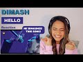 DIMASH - HELLO | REACTION!!
