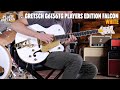 No talkingjust tones  gretsch g6136tg players edition falcon hollow body  white