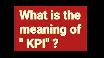 What is the KPI ? TAMIL | Store keeper tips|