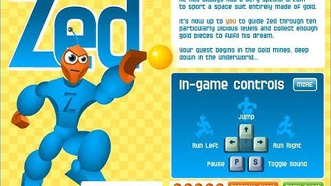 flash games: Zed the great warrior