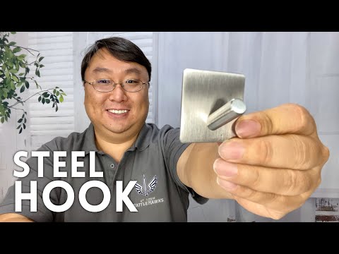 Heavy Duty Stainless Steel Adhesive Wall Hooks Review