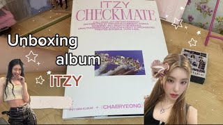 Распаковка альбома ITZY “Checkmate” Chaeryeong ver. || Unboxing // linka’s my