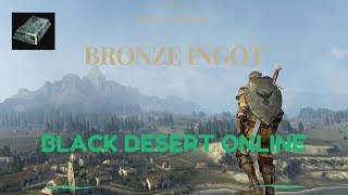 Black Desert Online How To Make Bronze Ingot