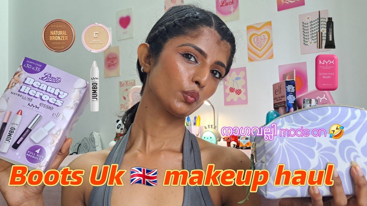 Boots uk 🇬🇧 makeup haul|വൈറൽ മേക്കപ്പ് പ്രോഡക്ടസ് |Makeup haul - YouTube