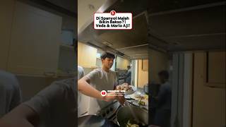 di spanyol malah bikin bakso?! veda &amp; mario aji #shorts #moto3 #veda