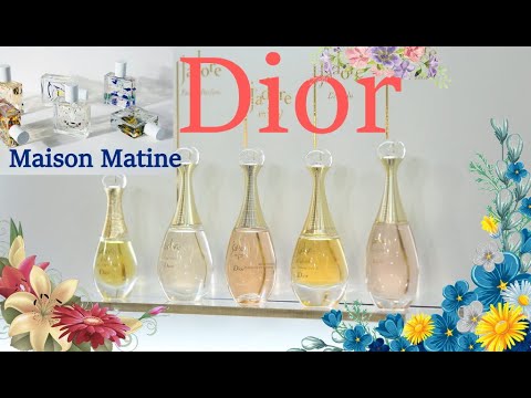 Новые😍а также немного забытые ароматы😮Christian Dior/Jador/Maison Matine🌷🌻🥀