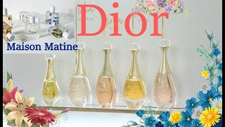 Новые😍а также немного забытые ароматы😮Christian Dior/Jador/Maison Matine🌷🌻🥀