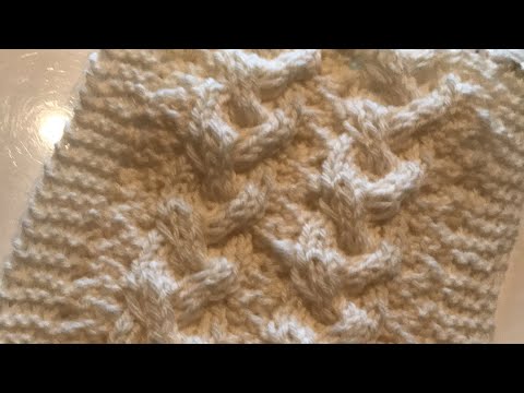 棒針編みのみで編む両面アラン模様マフラーlive Youtube