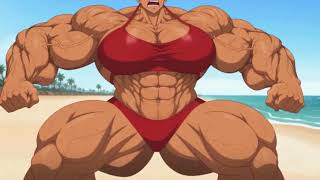 Lois Lane muscle growth (animation/artist by BurstinMuscle) 