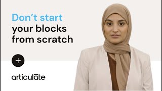 How To Create Block Templates In Rise 360