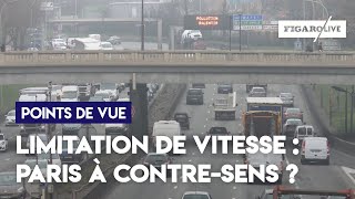 Limitation de vitesse : Paris à contre-sens ?