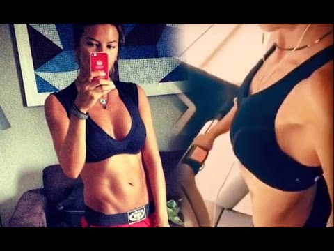 Ivana Sert'in spor videosu Instagram'ı salladı!