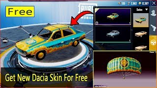 ⚡😃How To Get New Dacia Skin For Free in PUBG MOBILE 🔥👌 screenshot 2