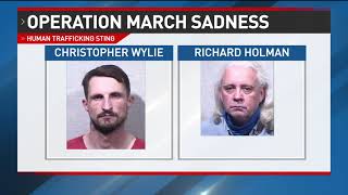 Two local men arrested in anti-human trafficking and pedophile operation