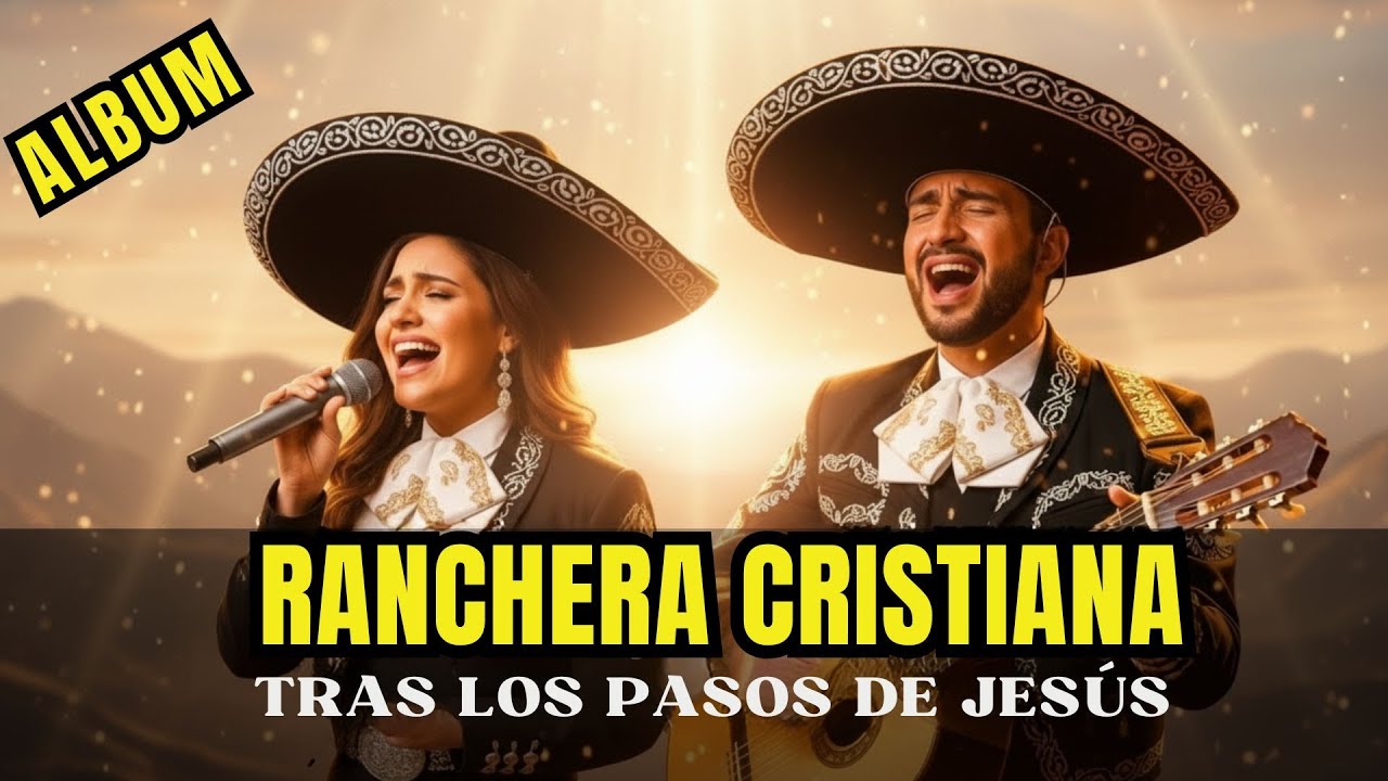 Rancheras Cristianas 2026 🎺  Tras Los Pasos de Jesús 🔥