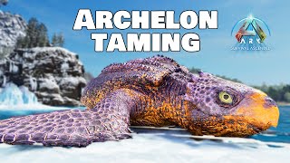 How to Tame An Archelon - Ark Survival Ascended.