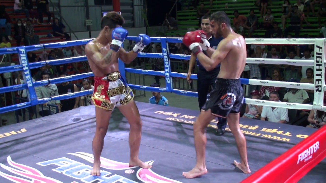 Faryad (Tiger Muay Thai) vs Petnamchai (Chang Muay Thai) 14/2/17 fighting