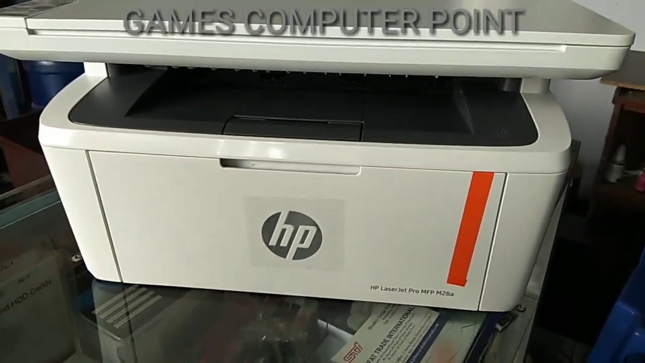 hp laserjet pro mfp m28a, 26a a4 page copy, scan print review? - YouTube