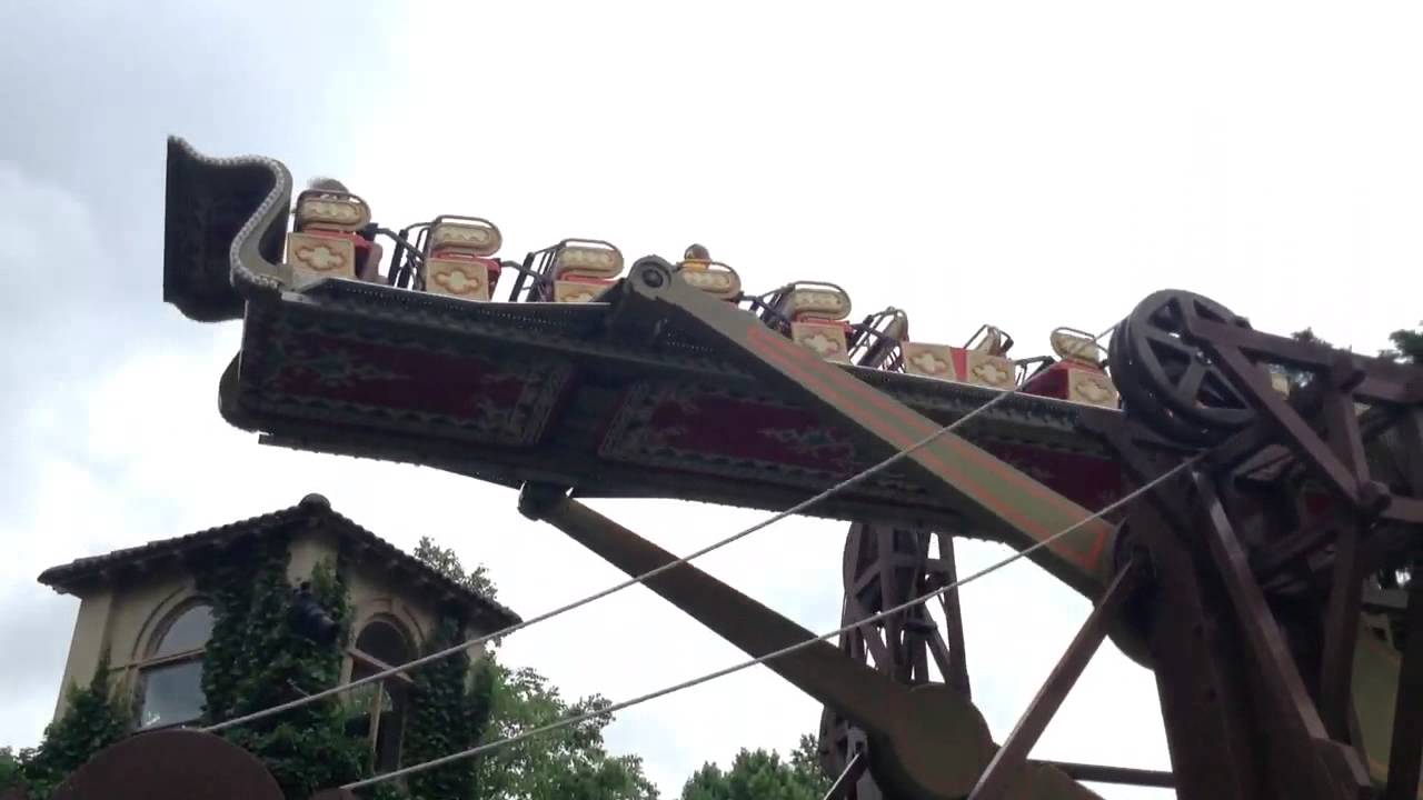 Da Vinci's Cradle Off-Ride HD Busch Gardens Williamsburg