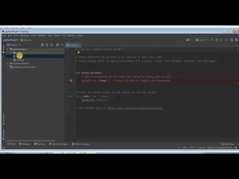 Python Programming #Pycharm explore #Hello world Program