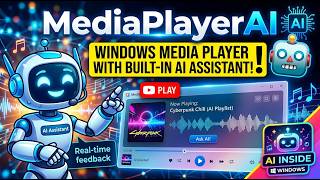 MediaPlayerAI — The Windows Media Player with a Built-in AI Assistant! 🤖 screenshot 3