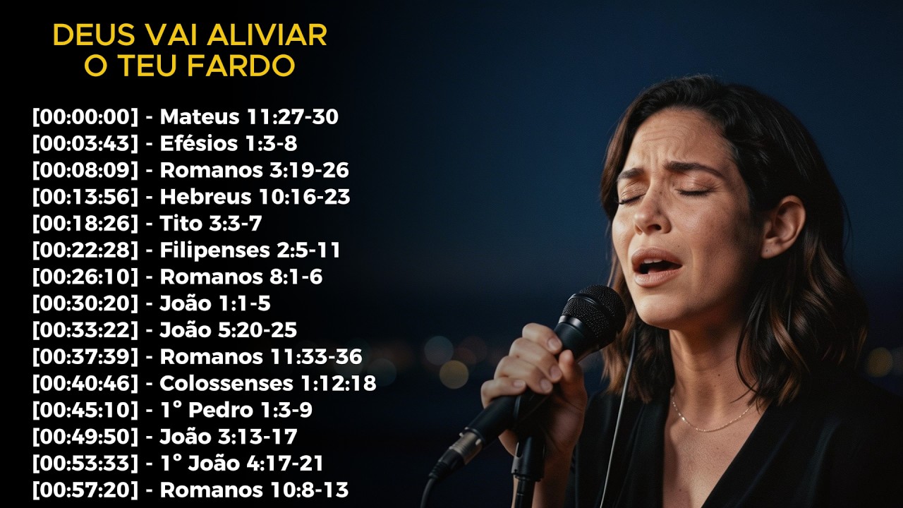 Deus Vai Aliviar Teu Fardo | Cante a Bíblia | Louvor Gospel | Inspirado no Som de Aline Barros