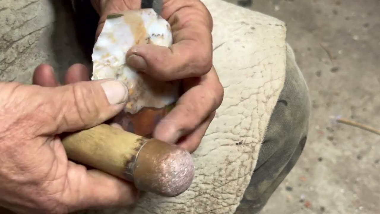 Agate slab to preform