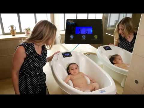 digital baby bathtub