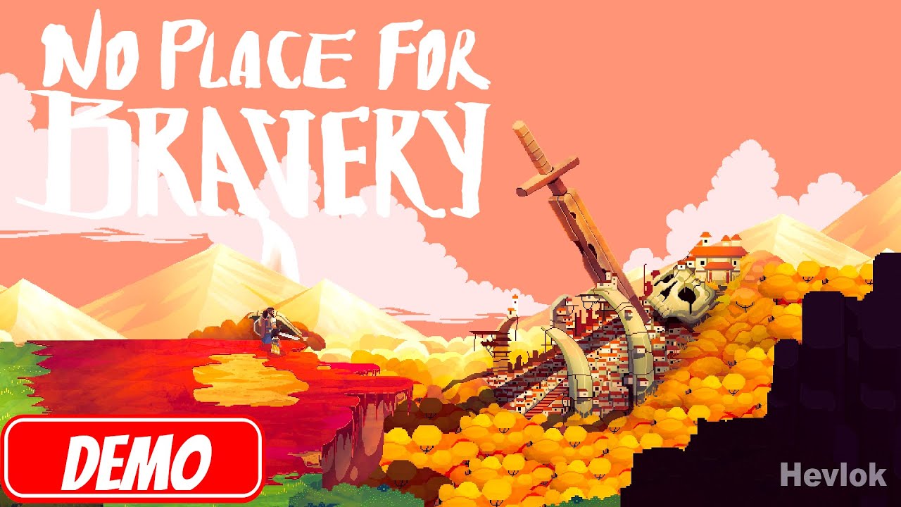 NO PLACE FOR BRAVERY I FULL DEMO - Gameplay Walkthrough No Commentary