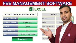 Student Fees received in excel Fully Automatically II Payment received in excel screenshot 5