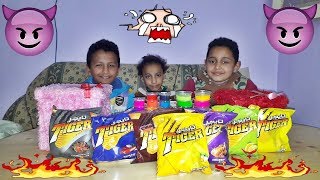 تحدي لاتختار شبس والسلايم الخاطئ تحدي النقط والعقاب 2؟Dont Choose the Wrong chips Slime Challenge