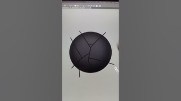 ART TUTORIAL how to draw cracks in rocks
