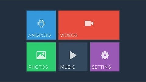 Metro UI Animations Using Only HTML & CSS