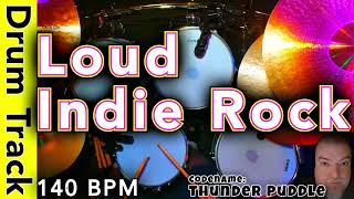 Loud Indie Rock Beat: Thunder Puddle at 140 BPM | Add Punch to Your Song