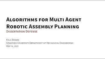 Algorithms for Multi-Agent Robotic Assembly Planning