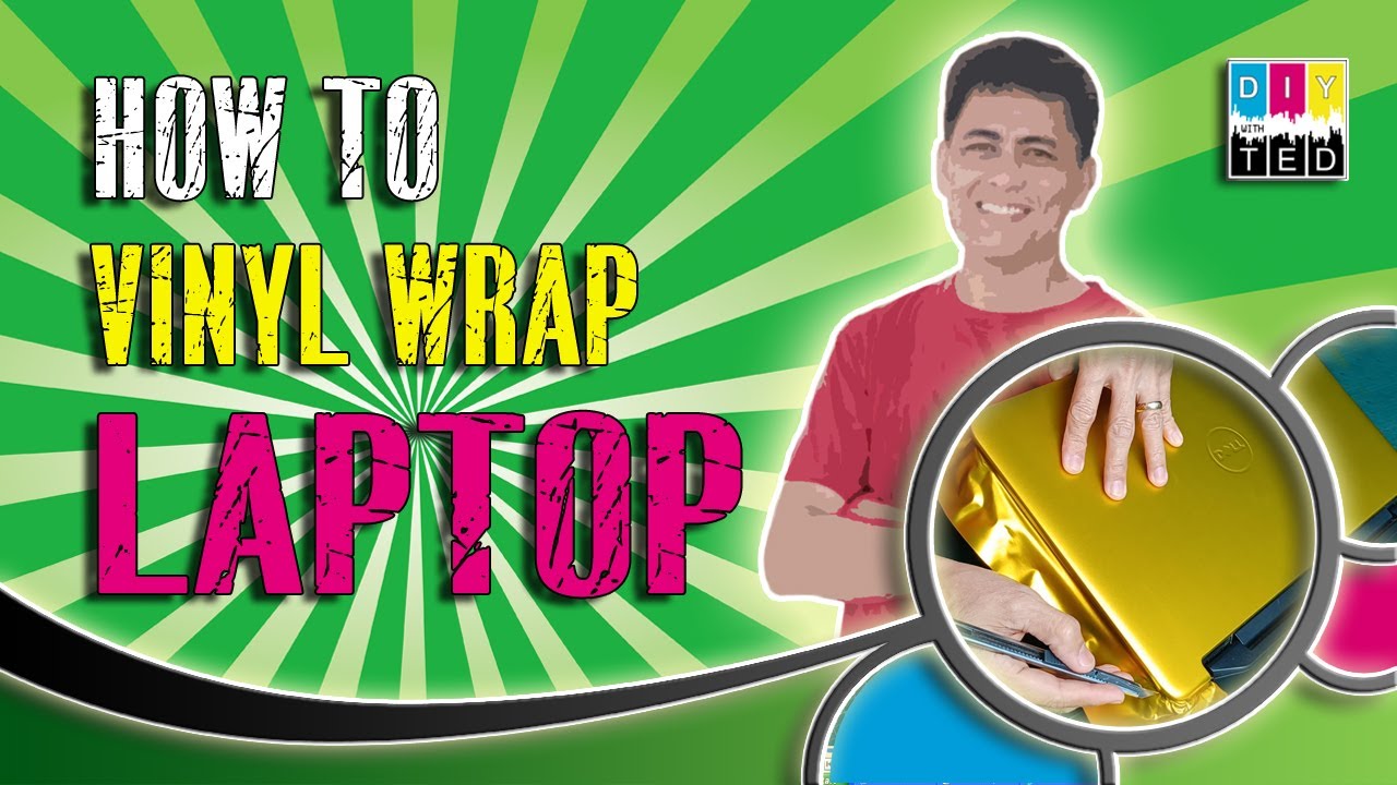 How to Vinyl Wrap Laptop YouTube