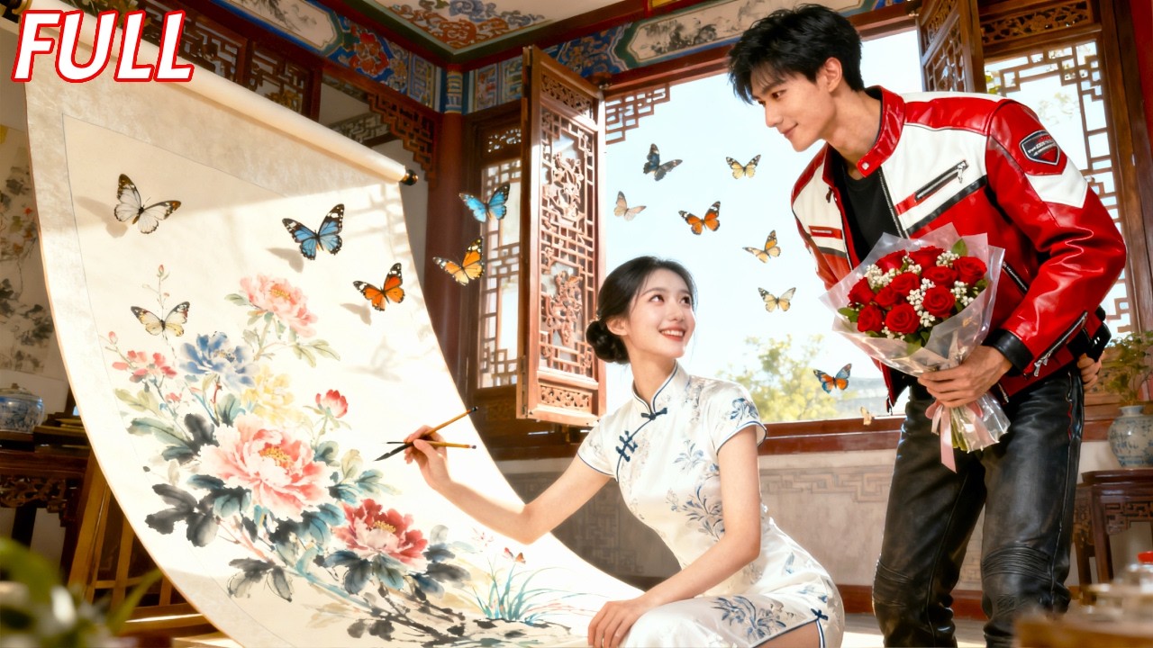 眾人都笑她是鄉下來的「土包子」🌾，唯有總裁看穿真相✨——她竟是妙筆生花的天才畫家🎨！畫中玫瑰綻放，蝴蝶為她翩然起舞🦋🌹！#熱門短劇 #短劇全集 #chinesedramaengsub