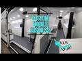 Tour  custom mobile business  sprinter van conversion